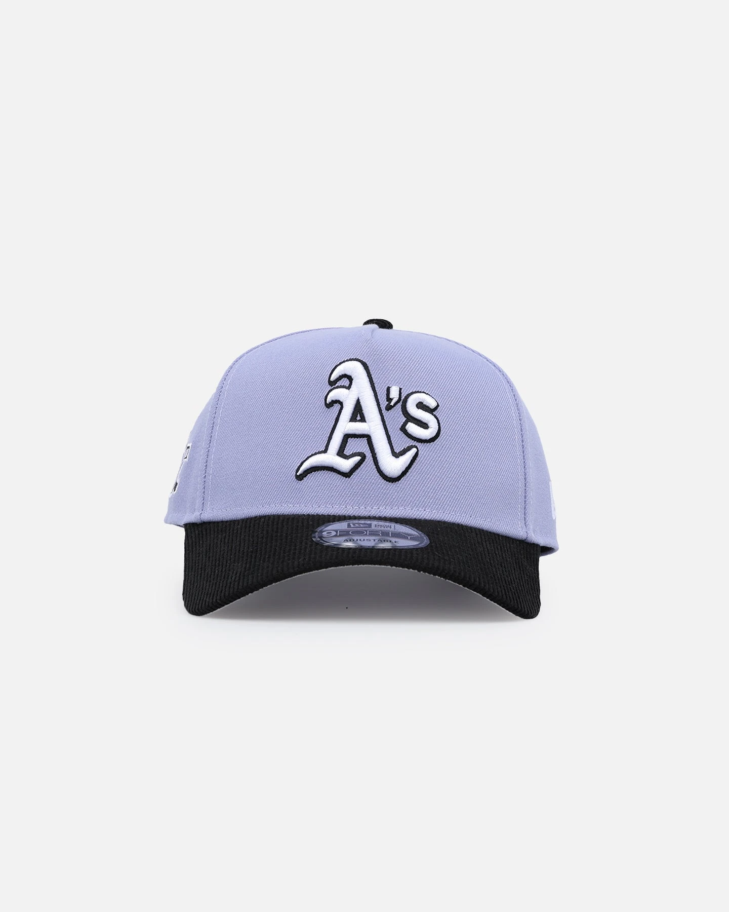 New Era Oakland Athletics 9FORTY A-Frame Snapback Lavender/Black 3 New Era Oakland Athletics 9FORTY A-Frame Snapback Lavender/Black