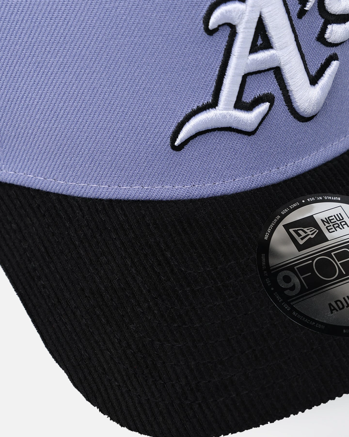 New Era Oakland Athletics 9FORTY A-Frame Snapback Lavender/Black 4 New Era Oakland Athletics 9FORTY A-Frame Snapback Lavender/Black - Image 2