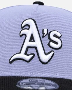New Era Oakland Athletics 9FORTY A-Frame Snapback Lavender/Black 14 New Era Oakland Athletics 9FORTY A-Frame Snapback Lavender/Black -Sportswear Women Store 01031989 YL295 default 0060