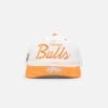 Mitchell & Ness Chicago Bulls Pastel Corduroy Snapback White Cream/Orange -Sportswear Women Store 01032440 YX676 default 0010