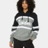 Mitchell & Ness Men's Raiders Head Coach Hoodie Black/Grey -Sportswear Women Store 02025418 YB006 womens 010