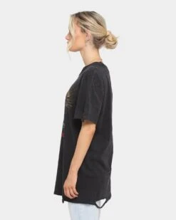 Dead Studios Paradise Vintage Short Sleeve T-Shirt Washed Black 13 Dead Studios Paradise Vintage Short Sleeve T-Shirt Washed Black -Sportswear Women Store 02026615 YW607 womens 0070