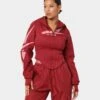 Reebok Women's Cardi B X Reebok Corset Hoodie Triathlon Red 1 Reebok Women's Cardi B X Reebok Corset Hoodie Triathlon Red -Sportswear Women Store 02029037 YR001 womens 0010