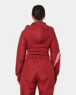 Reebok Women's Cardi B X Reebok Corset Hoodie Triathlon Red -Sportswear Women Store 02029037 YR001 womens 0040