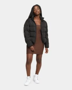 EN.ES Women's Shake Up Puffa Jacket Black -Sportswear Women Store 02029066 YB001 womens 020