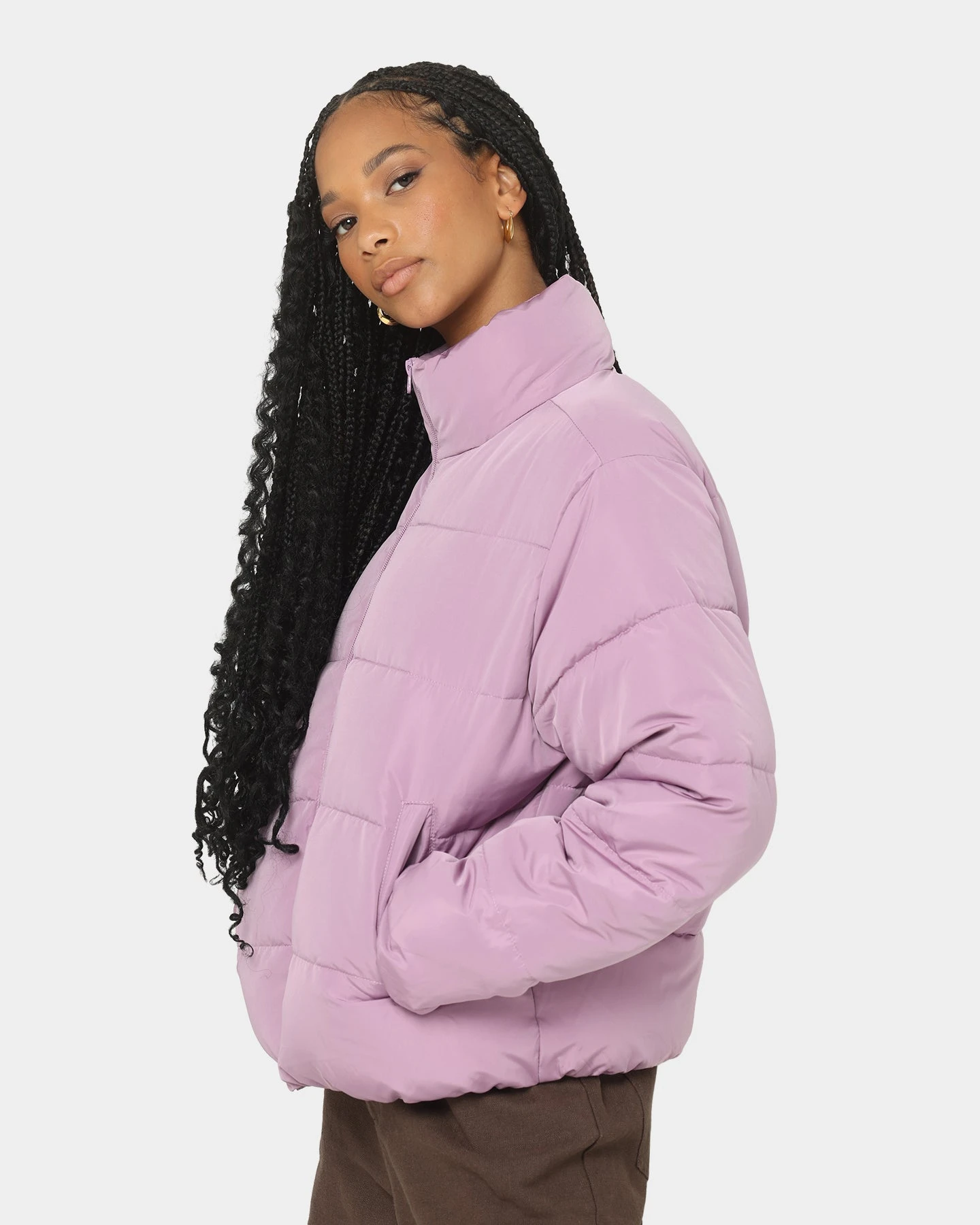 EN ES Women's Shake Up Puffa Jacket Lilac 8 EN ES Women's Shake Up Puffa Jacket Lilac - Image 6