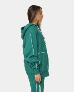 Carre Ange Hoodie Deep Teal -Sportswear Women Store 02029777 YD527 womens 0050