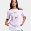 Majestic Athletic Women's San Francisco 49ers NHL Logo Vintage T-Shirt Orchid -Sportswear Women Store 02031777 YO029 womens 0010