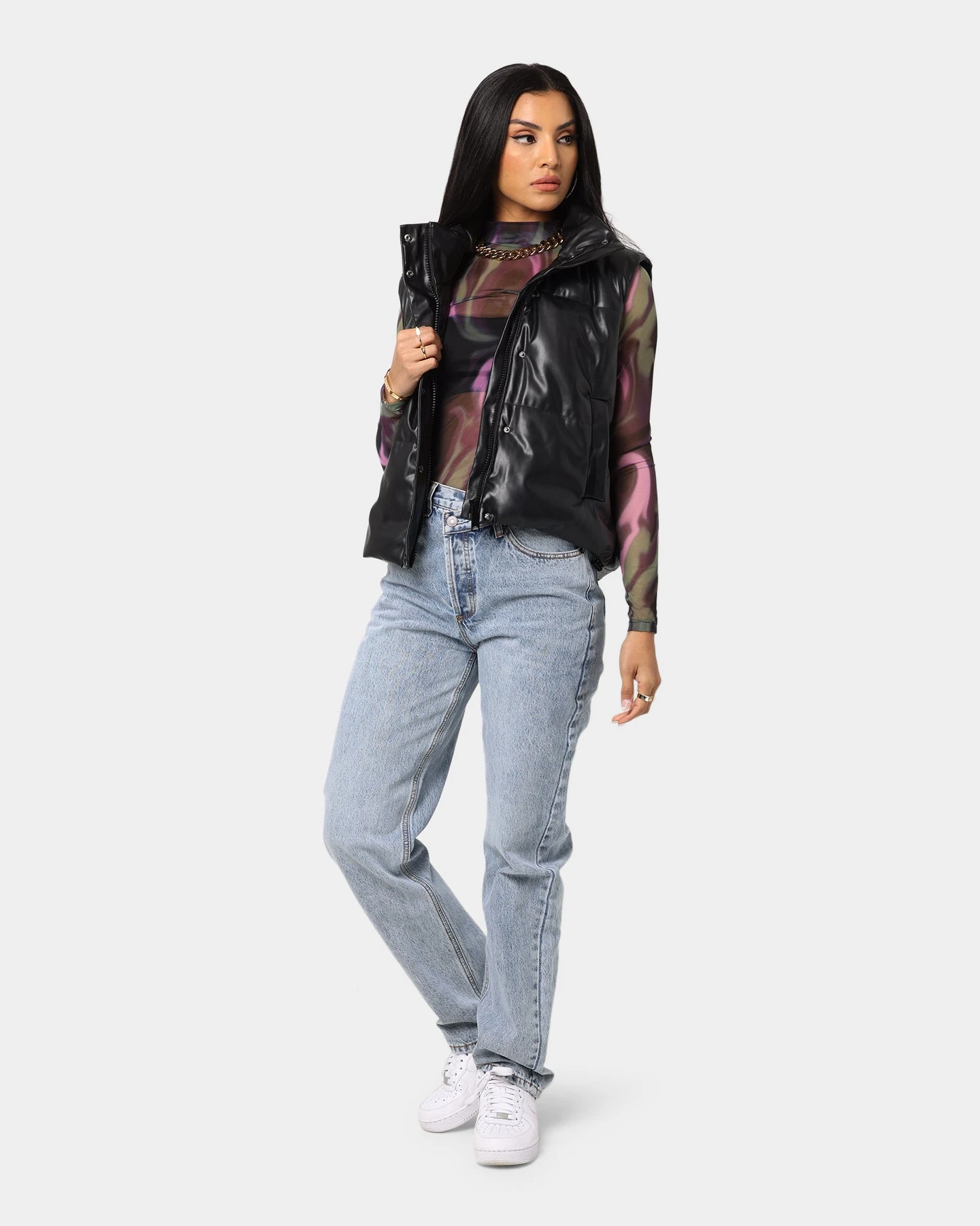 XXIII Women's Amy Puffer Vest Black 4 XXIII Women's Amy Puffer Vest Black - Image 2