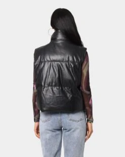 XXIII Women's Amy Puffer Vest Black 11 XXIII Women's Amy Puffer Vest Black -Sportswear Women Store 02032157 YB001 womens 0040