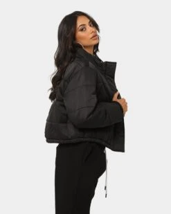 Nana Judy Women's Pepsi Crop Puffa Jacket Black 14 Nana Judy Women's Pepsi Crop Puffa Jacket Black -Sportswear Women Store 02032382 YB001 womens 0050