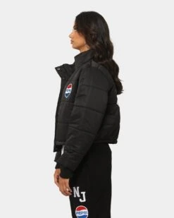 Nana Judy Women's Pepsi Crop Puffa Jacket Black 15 Nana Judy Women's Pepsi Crop Puffa Jacket Black -Sportswear Women Store 02032382 YB001 womens 0060