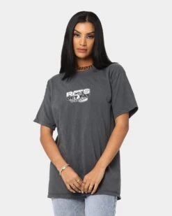 Rats Get Fat Anarchy In The UK Vintage T-Shirt Off Black -Sportswear Women Store 02032954 YO124 womens 0080