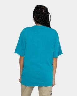 Mitchell & Ness Miami Dolphins Vintage Superbowl T-Shirt Faded Teal -Sportswear Women Store 02034587 YF458 womens 0050