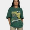 Mitchell & Ness Green Bay Packers Vintage Superbowl T-Shirt Vintage Green -Sportswear Women Store 02034588 YG909 womens 0020