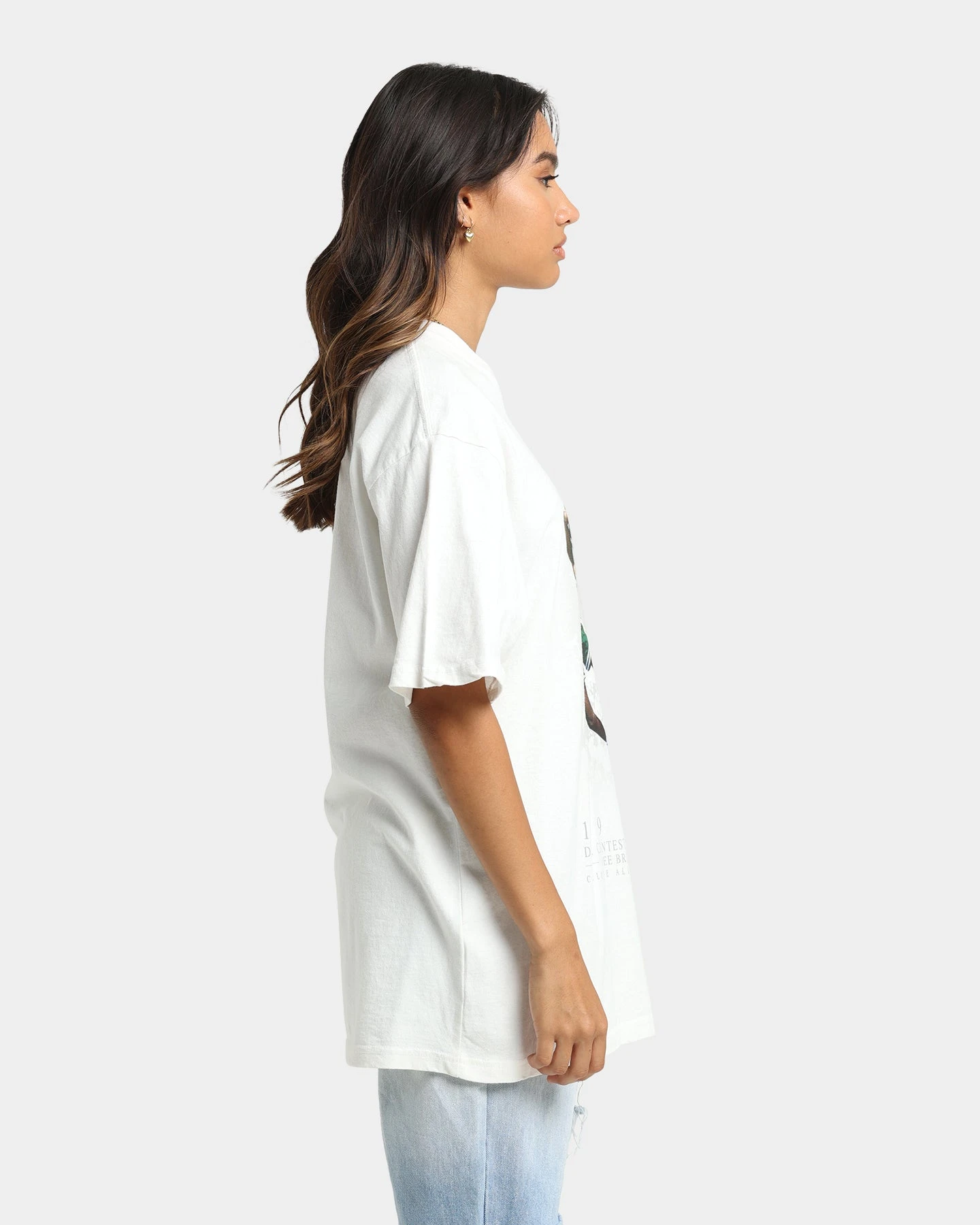 Mitchell & Ness Boston Celtics Dee Brown All Star Dunk T-Shirt Vintage White 7 Mitchell & Ness Boston Celtics Dee Brown All Star Dunk T-Shirt Vintage White - Image 5