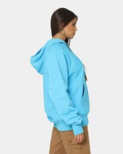 Carre Forme CLS Hoodie Baby Blue -Sportswear Women Store 02036021 YB393 womens 0050