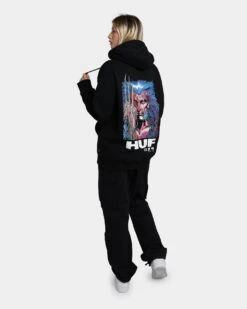 HUF X Marvel Weapon X Hoodie Black -Sportswear Women Store 02036197 YB001 womens 020