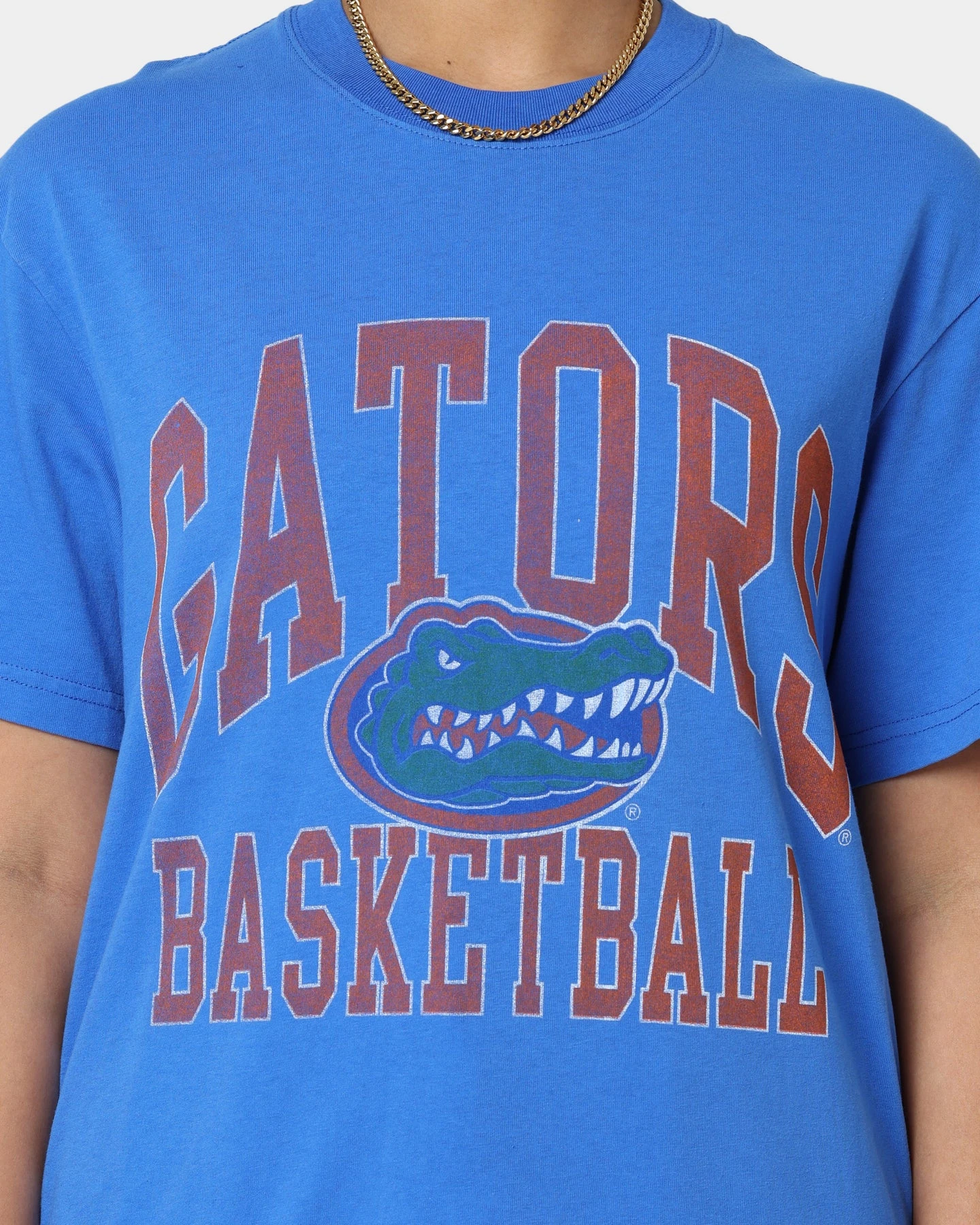 National Collegiate Athletic Association Florida Gators Vintage Arch T-Shirt Washed Royal Blue 5 National Collegiate Athletic Association Florida Gators Vintage Arch T-Shirt Washed Royal Blue - Image 3