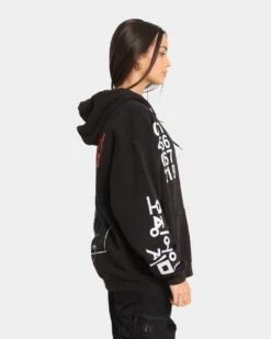 Goat Crew X Squid Game Members Vintage Hoodie Black Wash 12 Goat Crew X Squid Game Members Vintage Hoodie Black Wash -Sportswear Women Store 02036326 YB295 womens 050