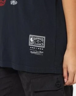 Mitchell & Ness Chicago Bulls XL Arch Vintage T-Shirt Faded Black 15 Mitchell & Ness Chicago Bulls XL Arch Vintage T-Shirt Faded Black -Sportswear Women Store 02036564 YB554 womens 0070