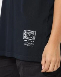 Mitchell & Ness Los Angeles Lakers XL Arch Vintage T-Shirt Faded Black -Sportswear Women Store 02036565 YB554 womens 0070