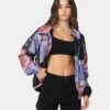 XXIII Women's Enna Bandana Puffer Jacket Multi-coloured -Sportswear Women Store 02036688 YM041 womens 0010