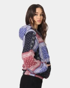 XXIII Women's Enna Bandana Puffer Jacket Multi-coloured -Sportswear Women Store 02036688 YM041 womens 0050