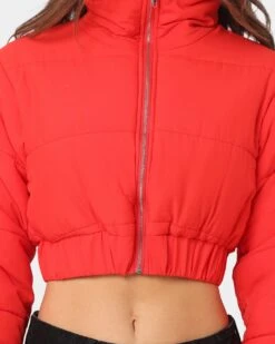 XXIII Women's Chelle Puffer Jacket Red -Sportswear Women Store 02036728 YR001 womens 0030