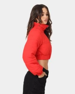 XXIII Women's Chelle Puffer Jacket Red -Sportswear Women Store 02036728 YR001 womens 0050