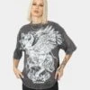 404 Pegasus Vintage T-Shirt Charcoal -Sportswear Women Store 02036747 YC300 womens 0010