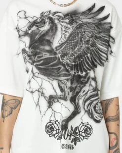 404 Pegasus Vintage T-Shirt Off White -Sportswear Women Store 02036747 YO007 womens 0030