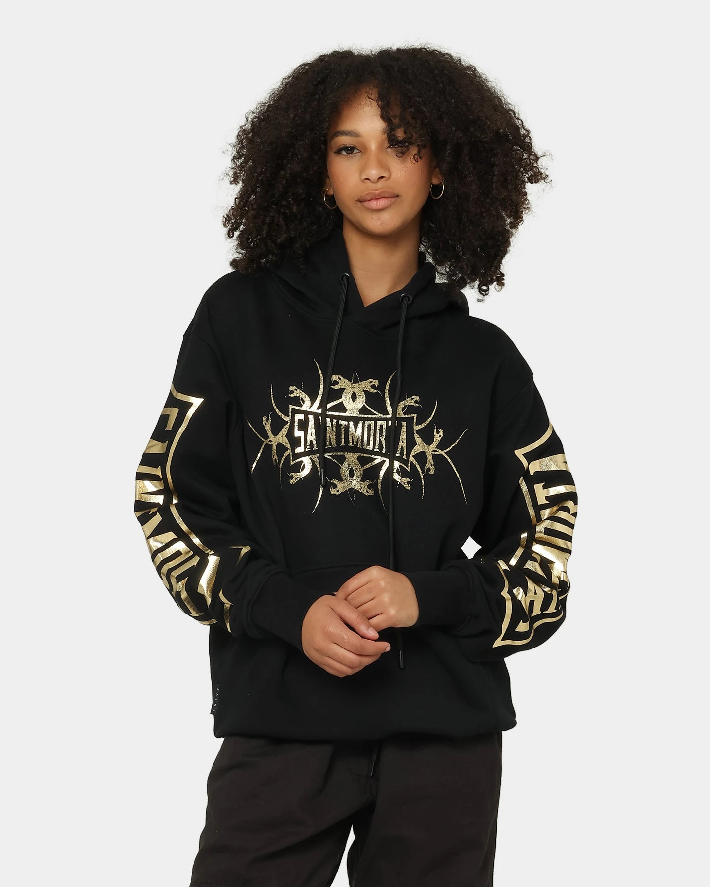 Saint Morta Venom Hoodie Black/Gold 3 Saint Morta Venom Hoodie Black/Gold
