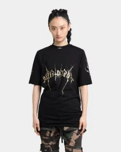 The Anti Order Youthquake T-Shirt Black/Gold