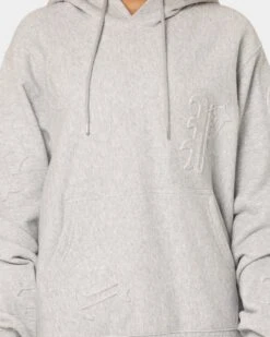 Carré CP Impression Classic Hoodie Grey Marle -Sportswear Women Store 02037263 YQ163 womens 0030