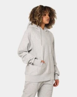 Carré CP Impression Classic Hoodie Grey Marle -Sportswear Women Store 02037263 YQ163 womens 0050