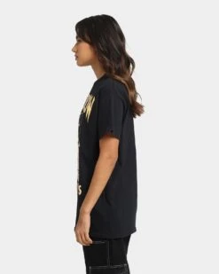 Death Row Records The Chair T-Shirt Black/Gold -Sportswear Women Store 02037705 YB003 womens 0060