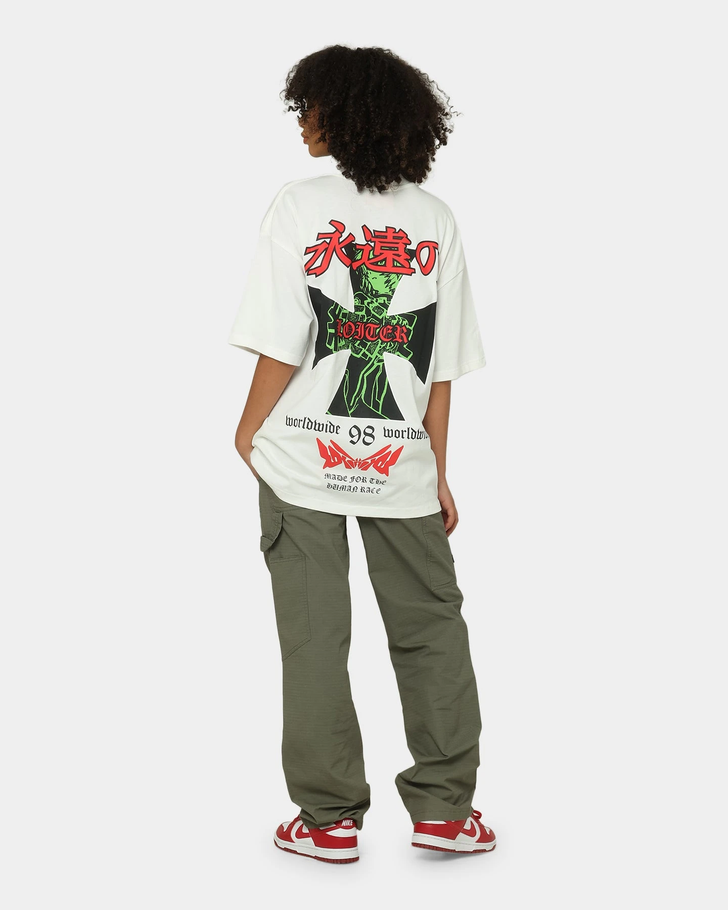 Loiter Eternal Vintage T-Shirt Off White 5 Loiter Eternal Vintage T-Shirt Off White - Image 3