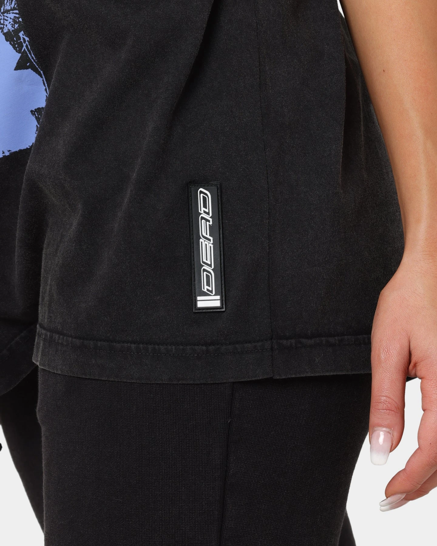 Dead Studios Flower Wave Vintage T-Shirt Vintage Black/Multi-Coloured 11 Dead Studios Flower Wave Vintage T-Shirt Vintage Black/Multi-Coloured - Image 9