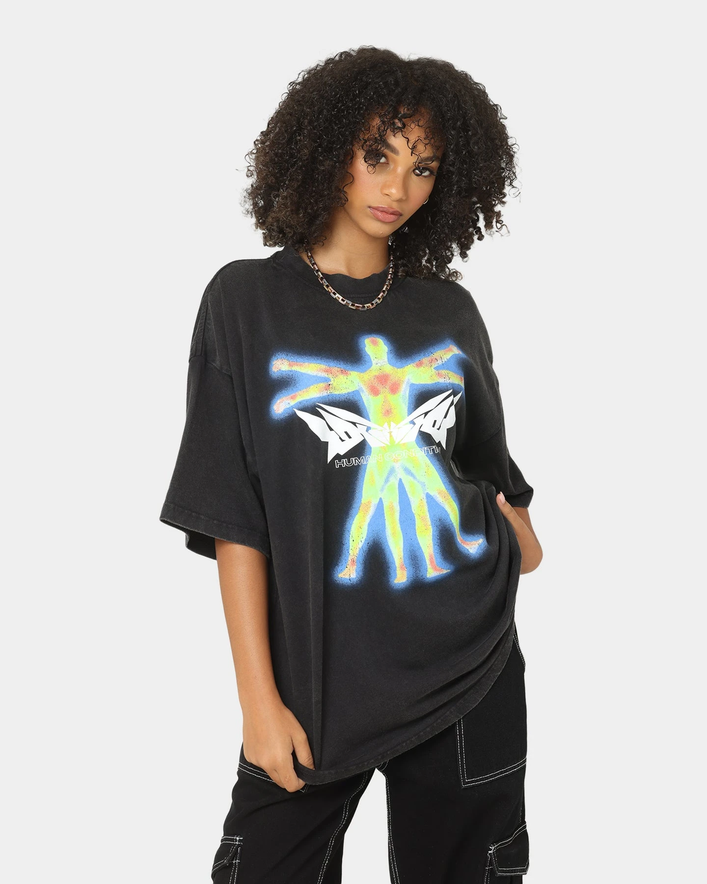 Loiter Human Condition Vintage T-Shirt Vintage Black 3 Loiter Human Condition Vintage T-Shirt Vintage Black