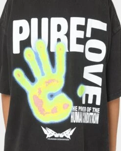 Loiter Human Condition Vintage T-Shirt Vintage Black 13 Loiter Human Condition Vintage T-Shirt Vintage Black -Sportswear Women Store 02038628 YV009 womens 0040