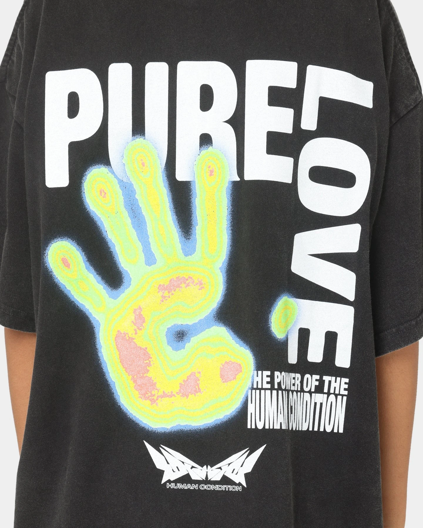 Loiter Human Condition Vintage T-Shirt Vintage Black 6 Loiter Human Condition Vintage T-Shirt Vintage Black - Image 4