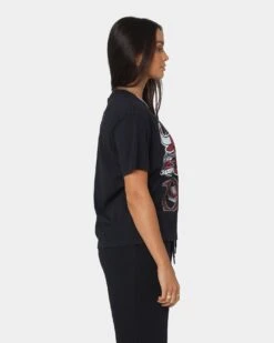 Mitchell & Ness Women's Chicago Bulls Vintage '91 Finals T-Shirt Faded Black 12 Mitchell & Ness Women's Chicago Bulls Vintage '91 Finals T-Shirt Faded Black -Sportswear Women Store 02038861 YB554 womens 0050