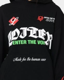 Loiter Void Multi Logo Hoodie Black/Multi 14 Loiter Void Multi Logo Hoodie Black/Multi -Sportswear Women Store 02039040 YB453 womens 0040
