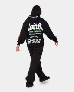 Loiter Void Multi Logo Hoodie Black/Multi 18 Loiter Void Multi Logo Hoodie Black/Multi -Sportswear Women Store 02039040 YB453 womens 0080