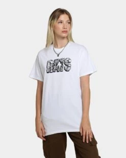 Rats Get Fat Brick T-Shirt White