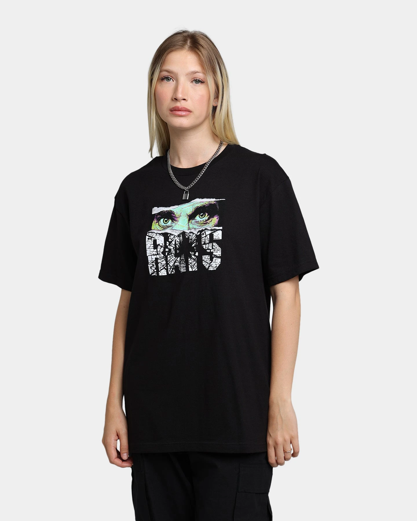 Rats Get Fat Eyes T-Shirt Black 3 Rats Get Fat Eyes T-Shirt Black