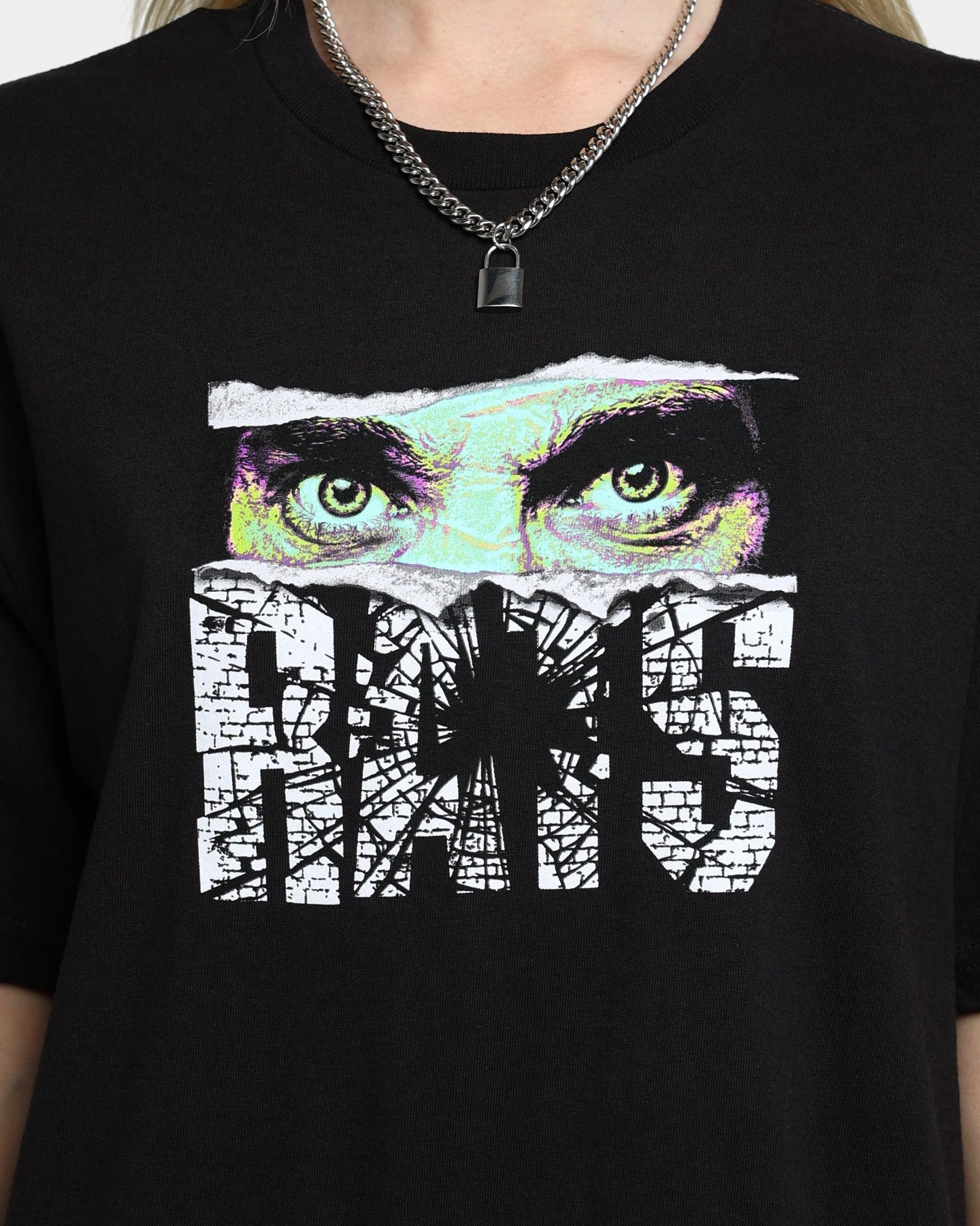 Rats Get Fat Eyes T-Shirt Black 5 Rats Get Fat Eyes T-Shirt Black - Image 3