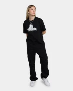 Rats Get Fat X Funeral French FF Car T-Shirt Black -Sportswear Women Store 02039072 YB001 womens 020