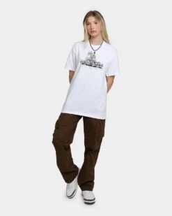 Rats Get Fat X Funeral French FF Car T-Shirt White -Sportswear Women Store 02039072 YW100 womens 070